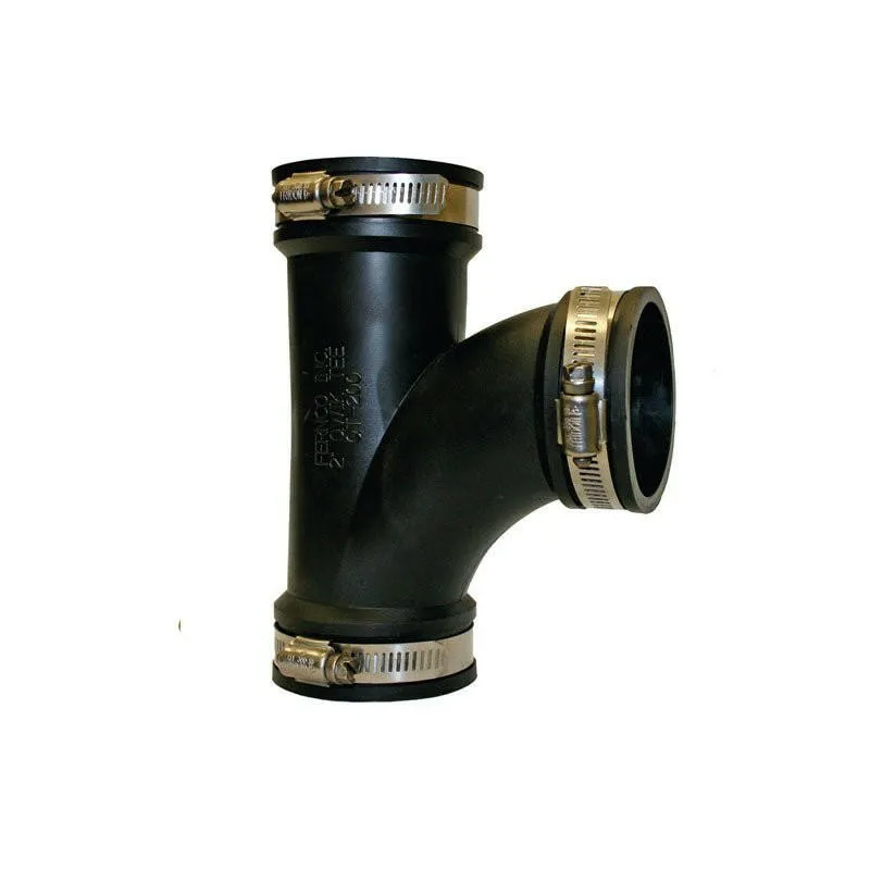 2" (63 to 50 mm) Tee