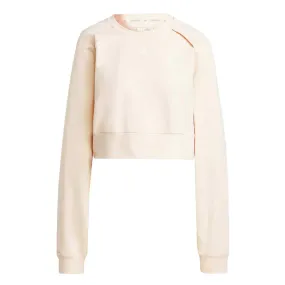 adidas - Women's Power AEROREADY Crop Cover-Up Sweatshirt (IM2691)