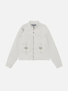 Aelfric Eden Irregular Pocket Patchwork Jacket