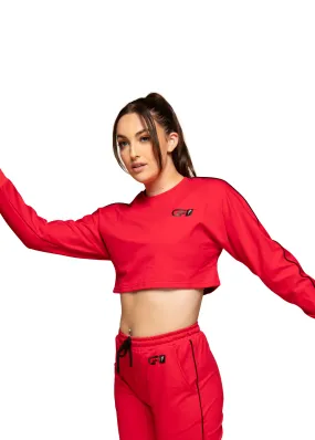 AG  Women Long Sleeve Crop Tops Fall Cropped T-shirt