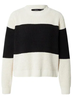 Agate Block O-Neck Pullover by Vero Moda