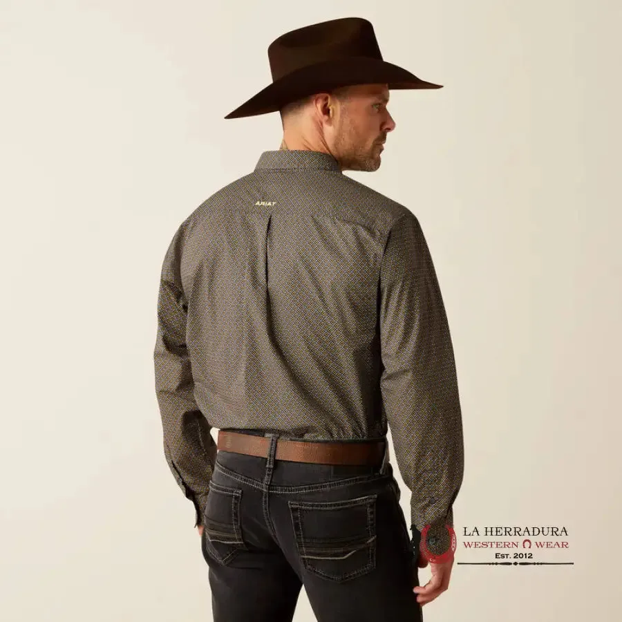 ARIAT CLASSIC REAGAN ROYAL BLUE LONG SLEEVE SHIRT - 2356