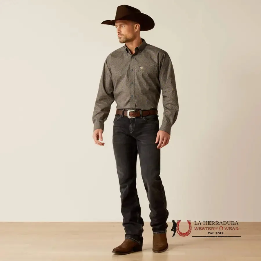ARIAT CLASSIC REAGAN ROYAL BLUE LONG SLEEVE SHIRT - 2356