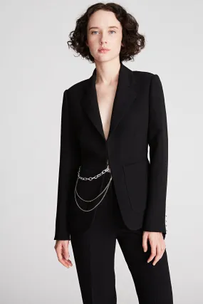Avery Jacket In Stretch Crepe