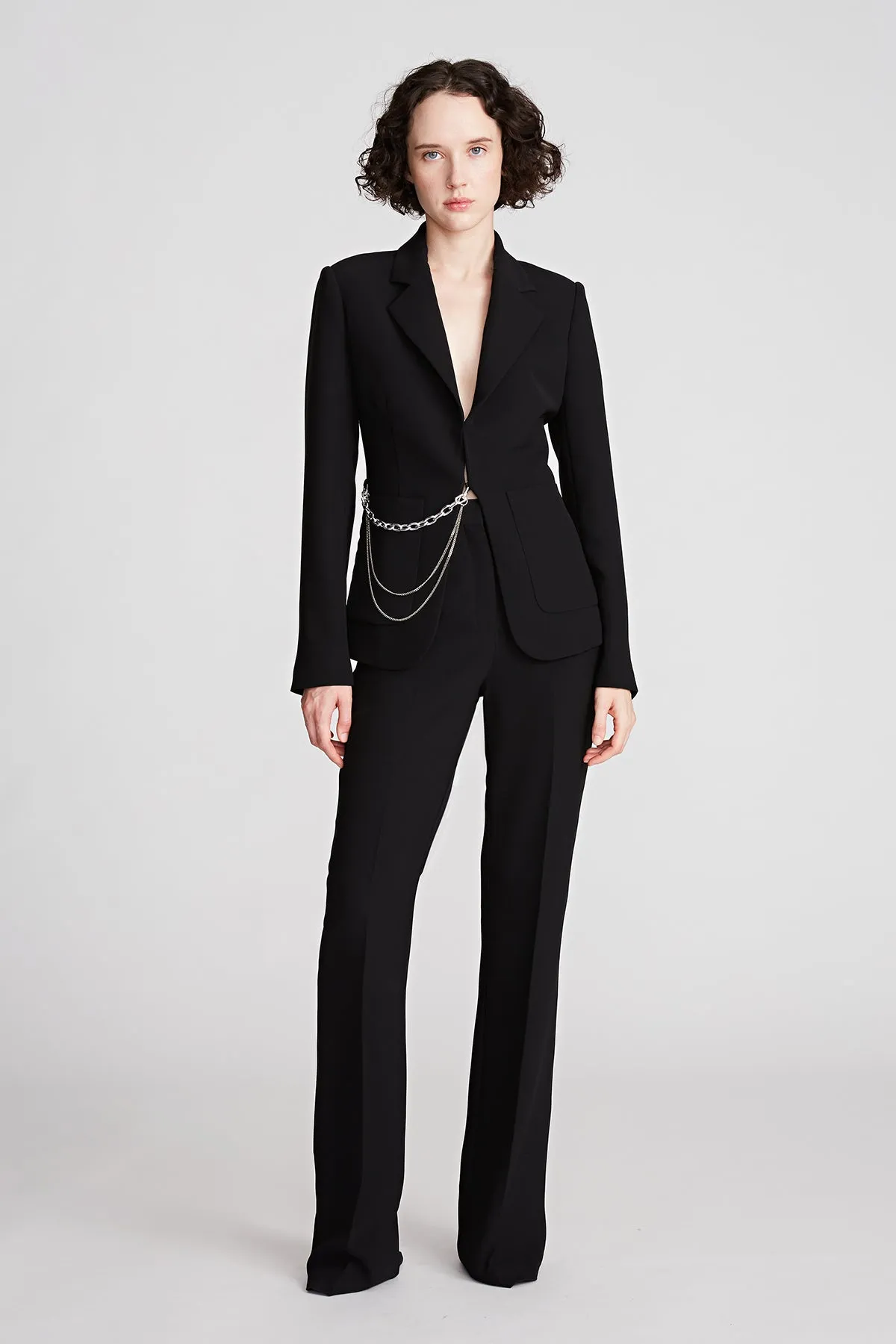 Avery Jacket In Stretch Crepe