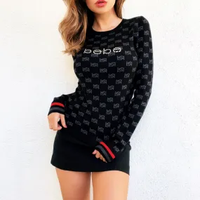 Black Bebe Sweater (S)