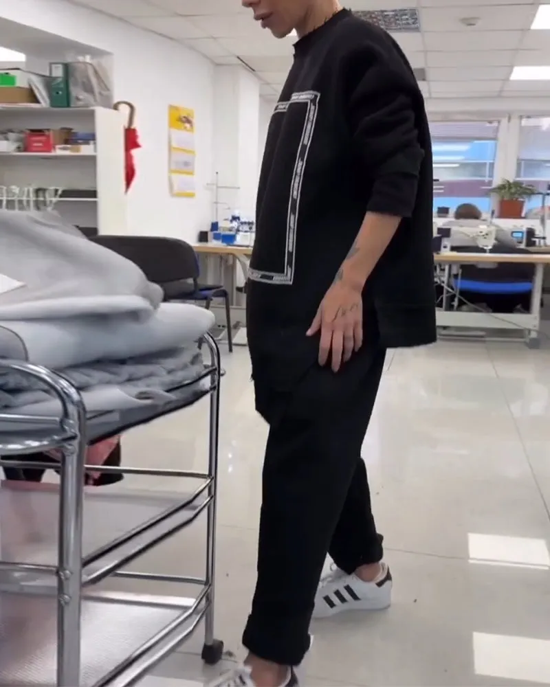 Casual Fashionable Loose and Comfortable Suit