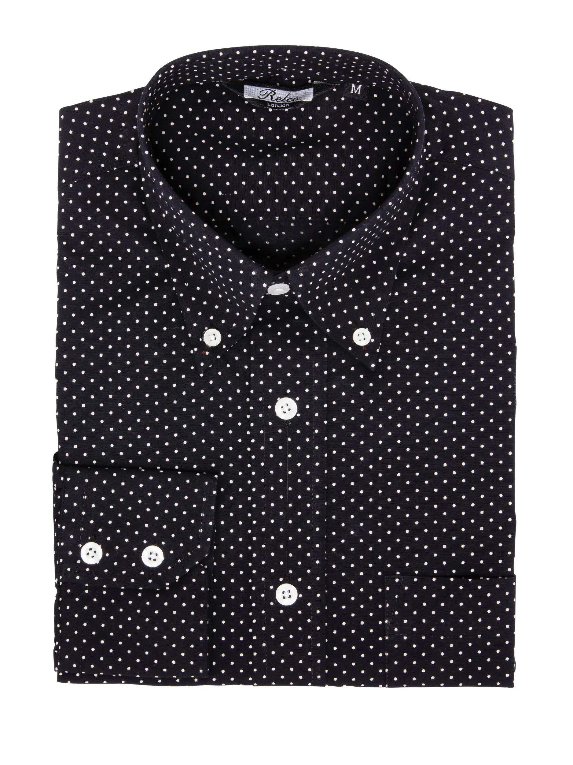 Classic Pindot Tailoring - Navy