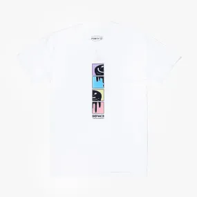 Comic Drip Tee (White)