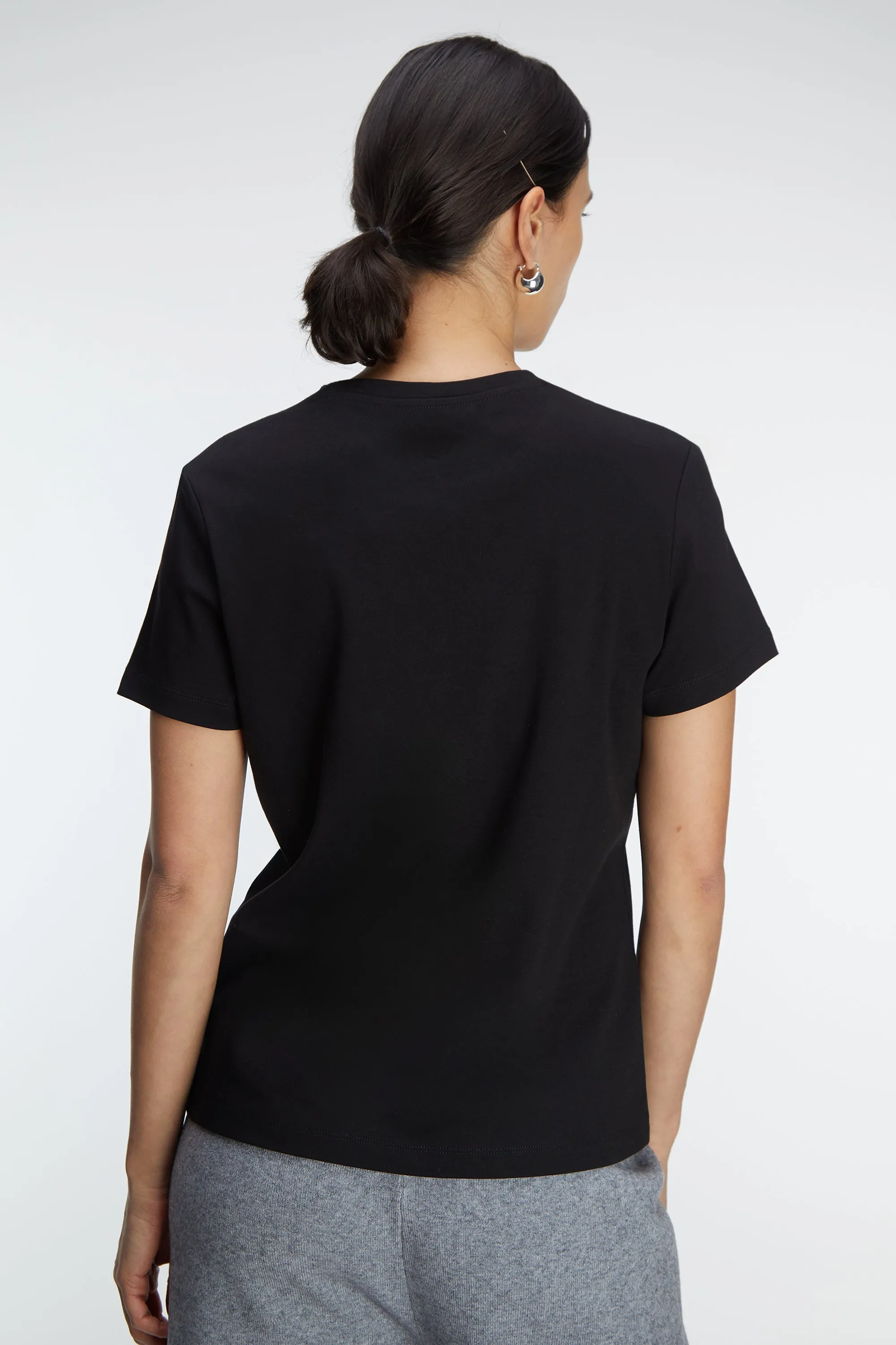 COTTON CREWNECK T-SHIRT