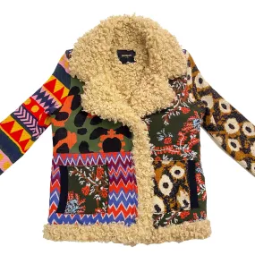 Desigual Sparrow Mixed Media Knit (XS)