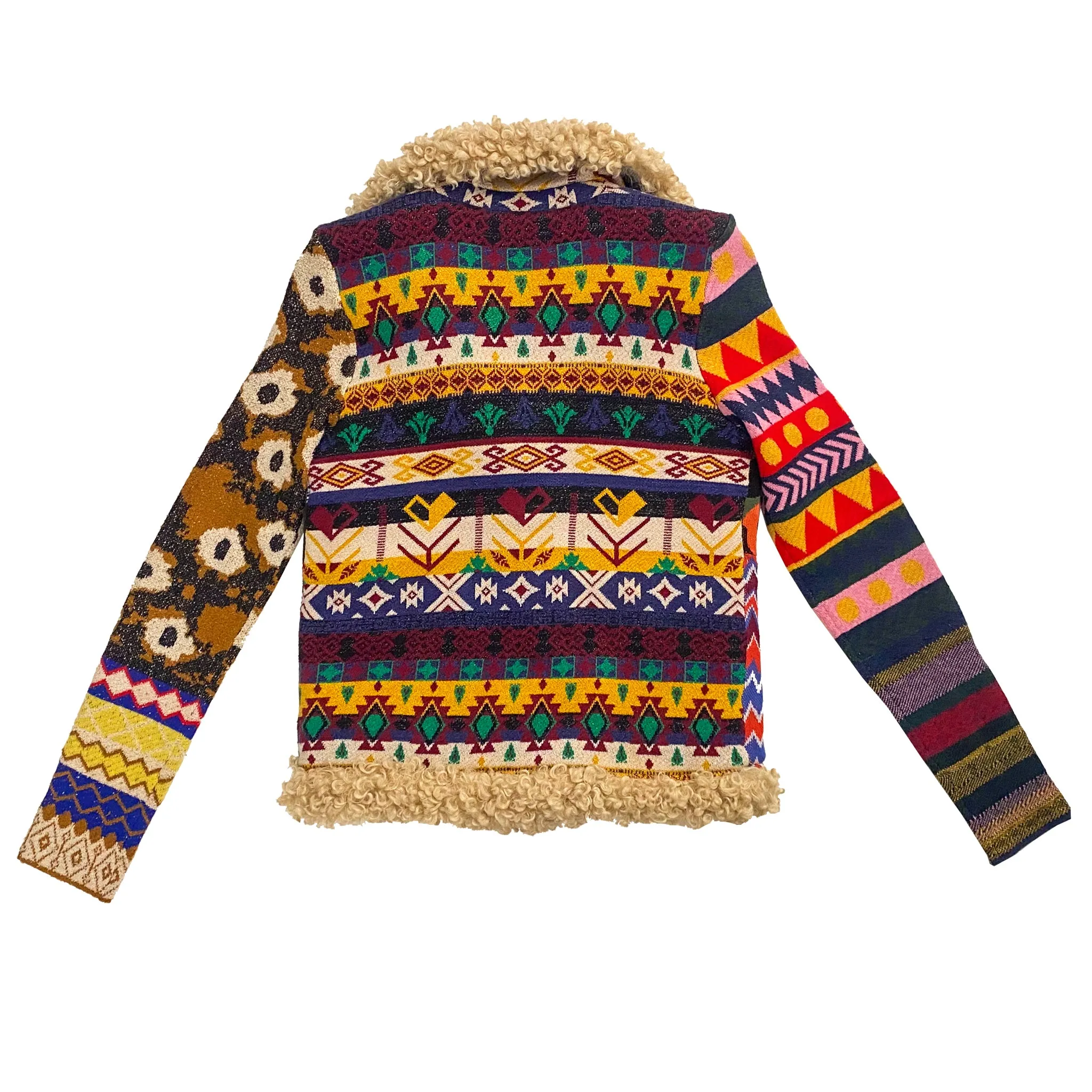 Desigual Sparrow Mixed Media Knit (XS)