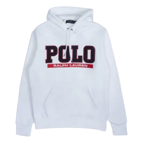 Double-Knit Fleece Hoodie White