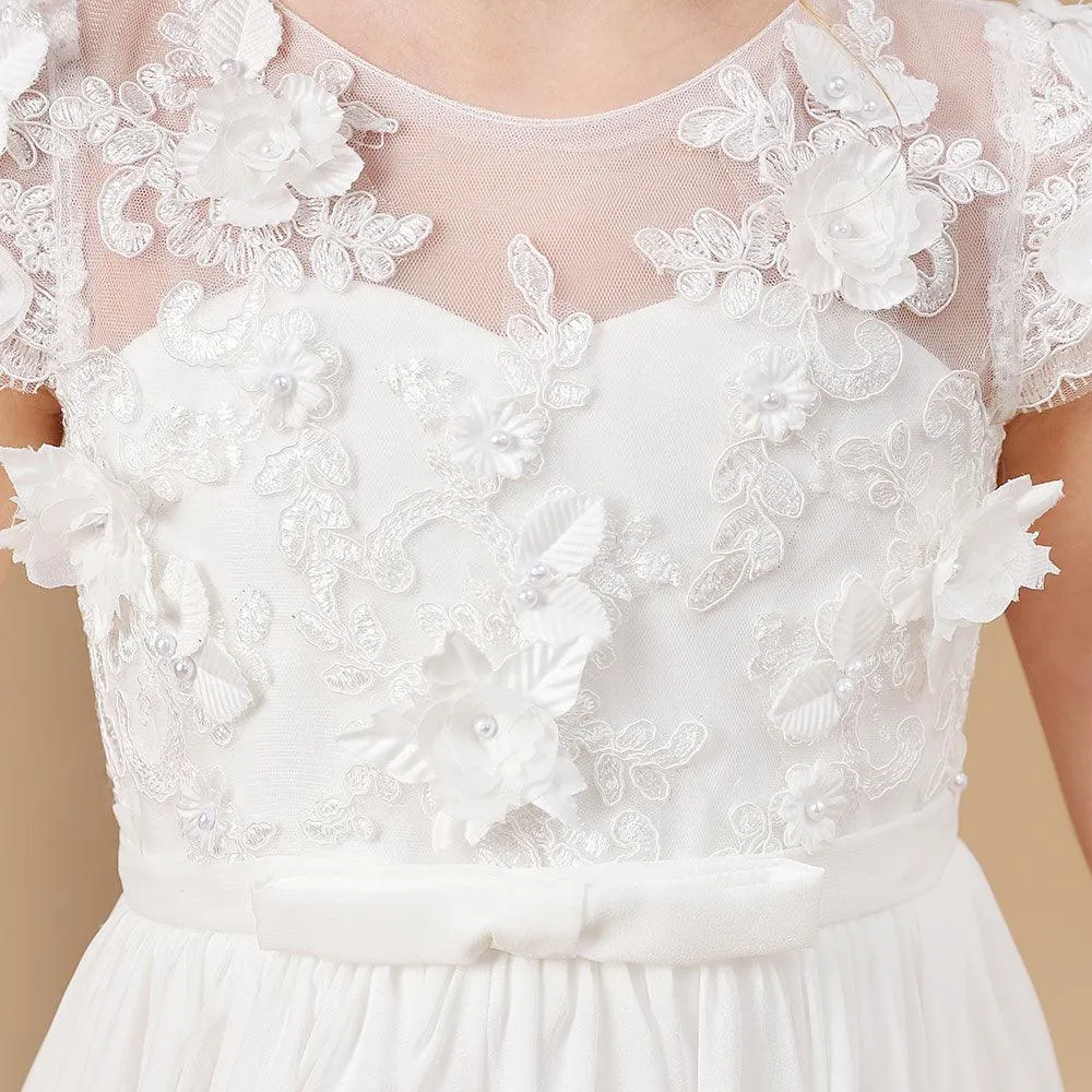 Elegant Flower Girl Pageant Dress