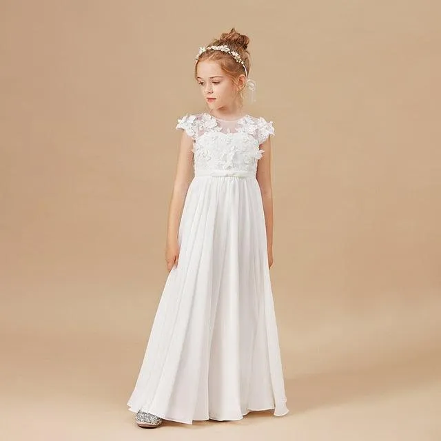 Elegant Flower Girl Pageant Dress