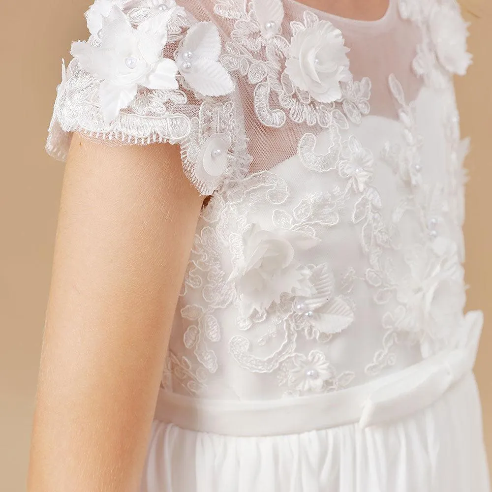 Elegant Flower Girl Pageant Dress