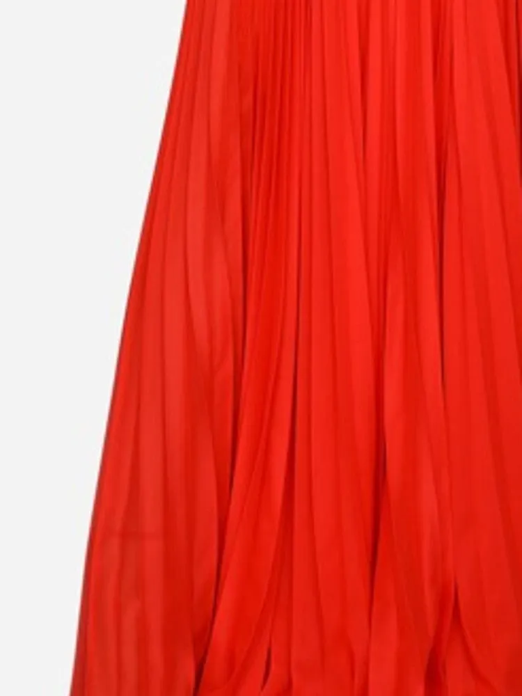 Elegant Long Sleeve Shirring Dress