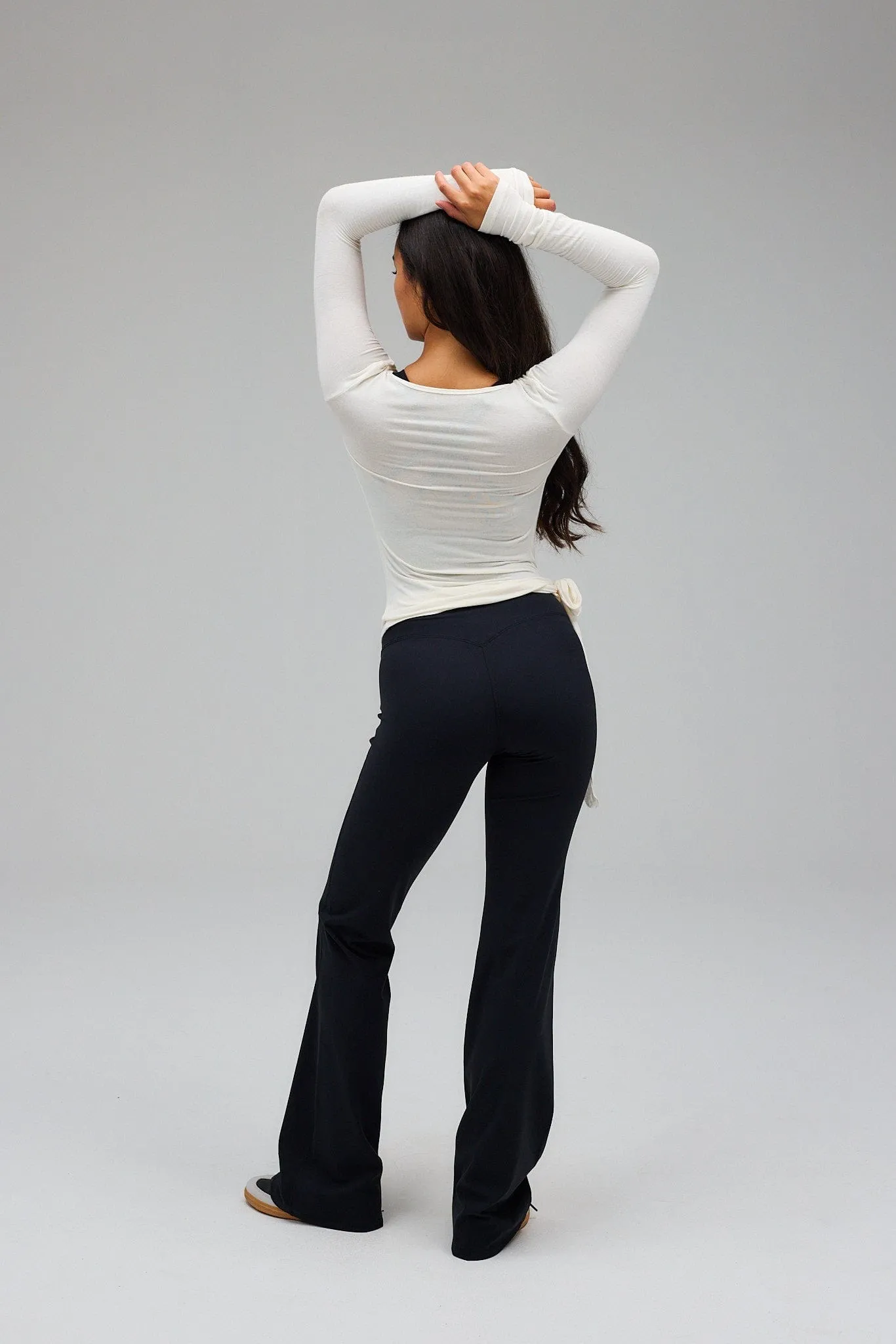 Flare Yoga Pants - Black
