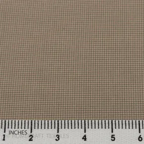 Grey Green Micro Check Cotton Print