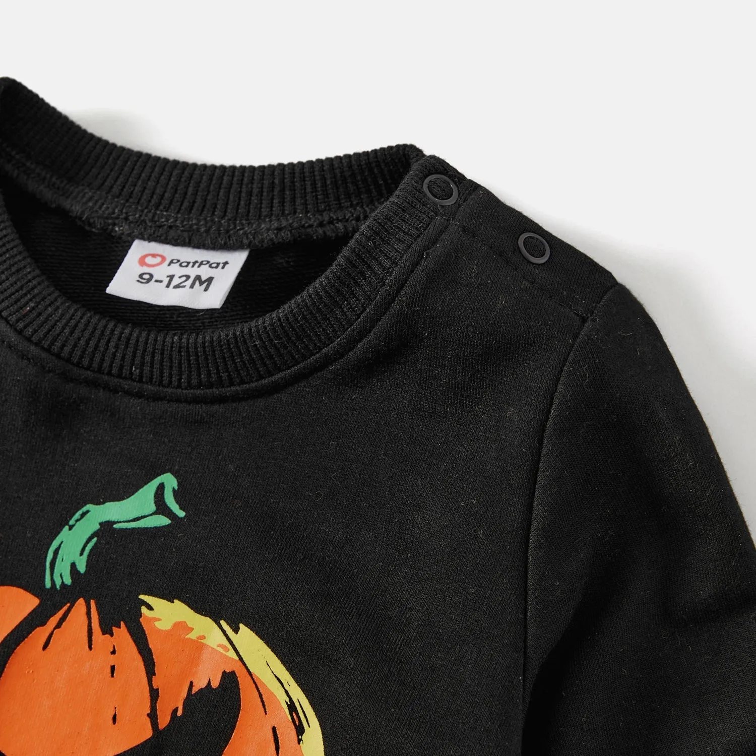 Halloween Family Matching Pumpkin Print Tops