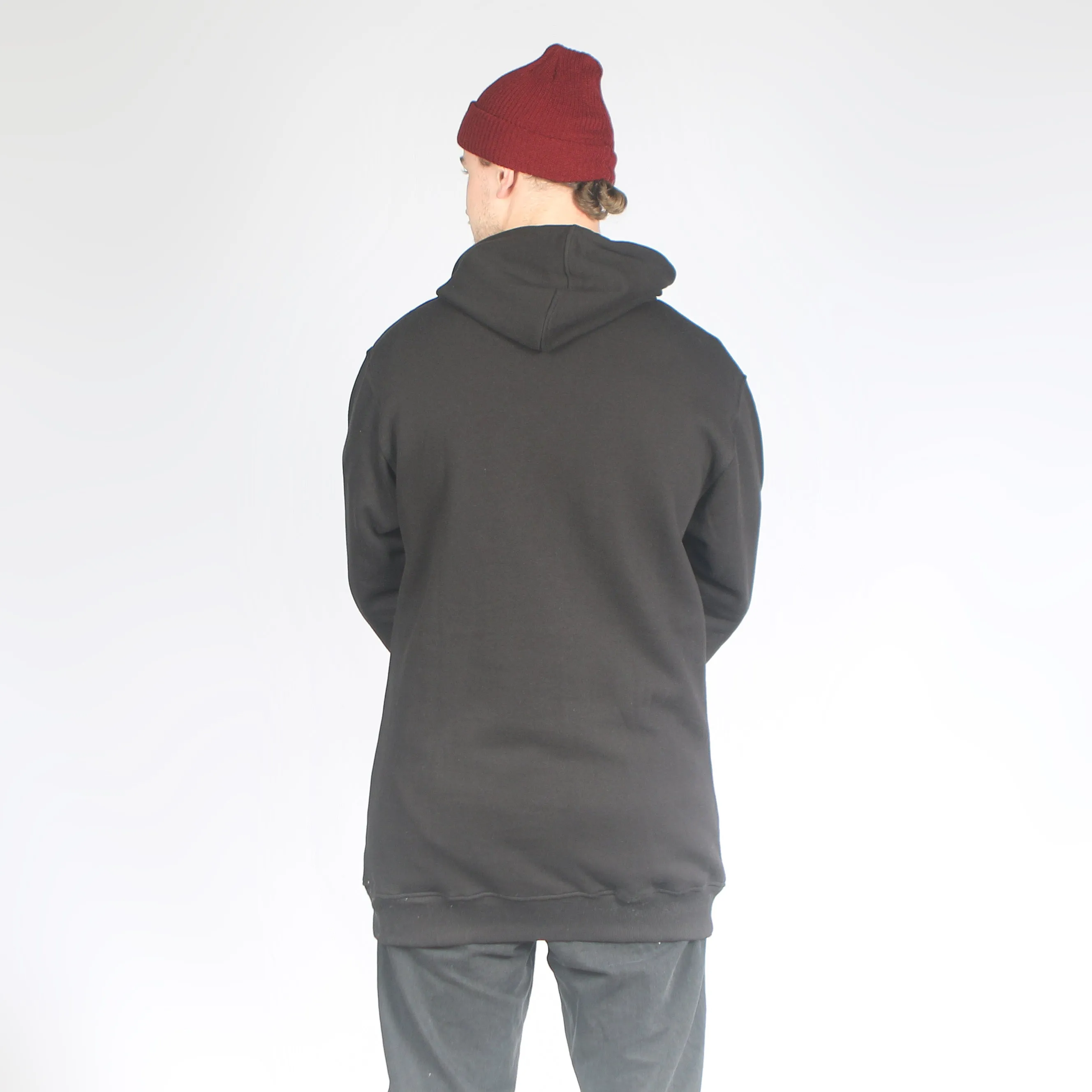 I Ride Sideways DWR Shred Fit Hoodie Strike Black