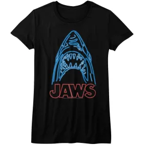 Jaws Neon Women's T-Shirt