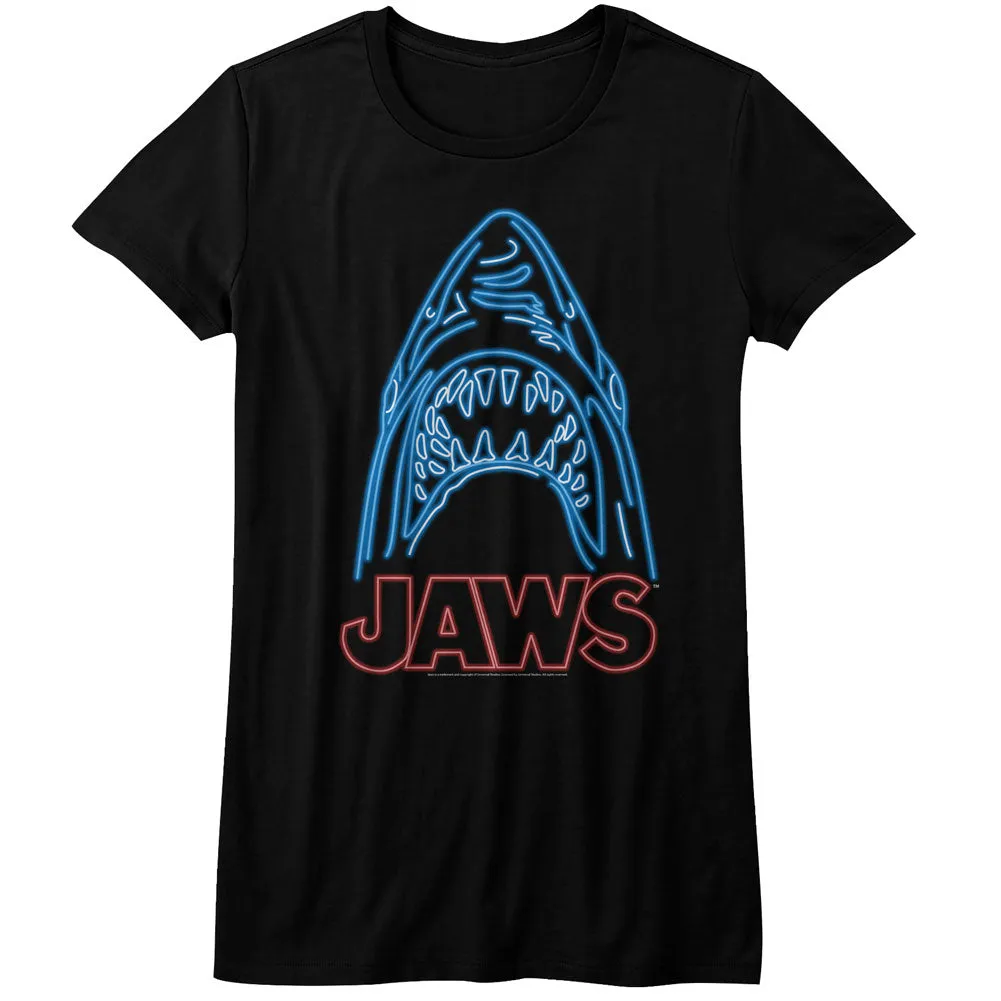 Jaws Neon Women's T-Shirt