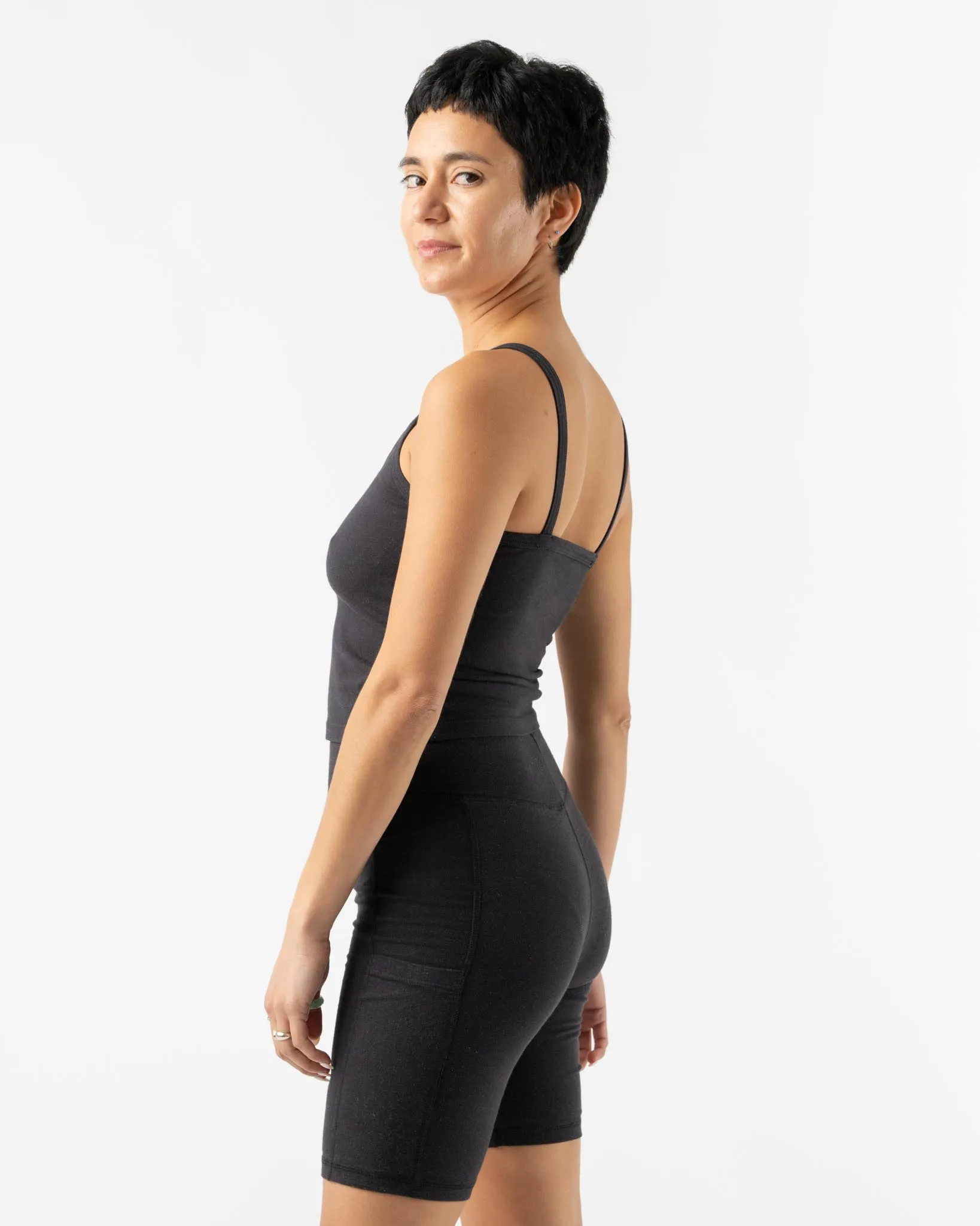 Jungmaven Spaghetti Tank in Black