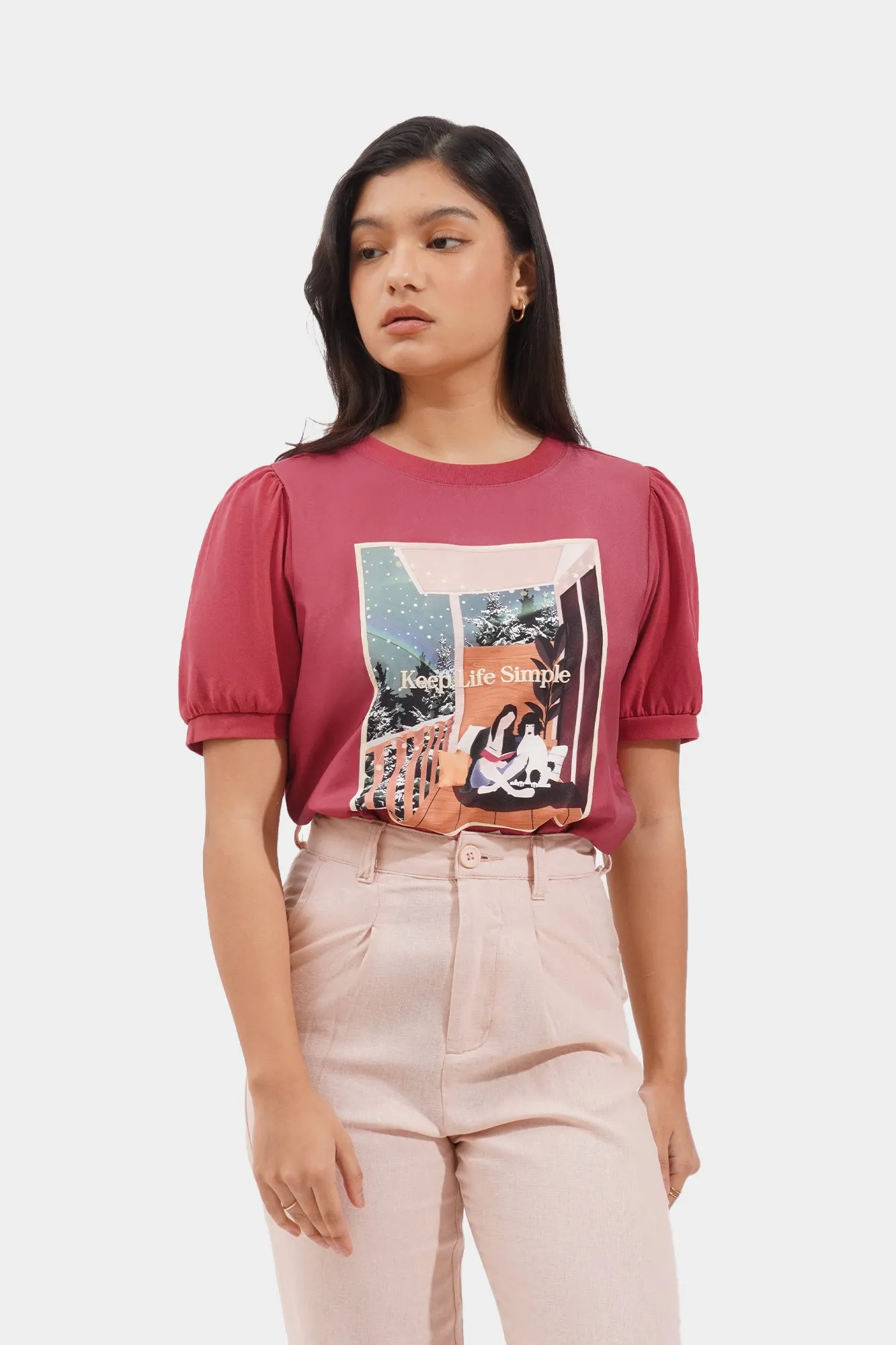 Keep It Simple Graphic Tee