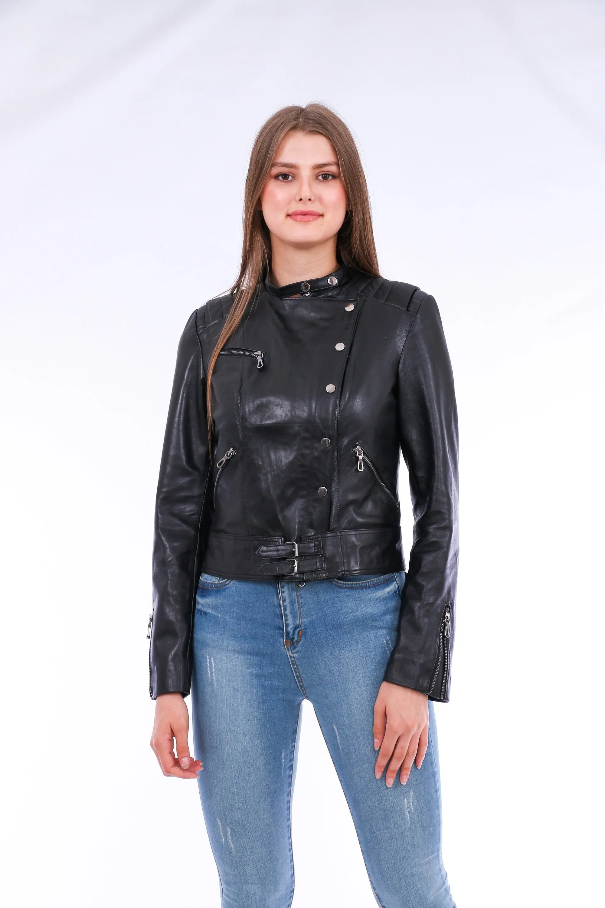 Leather Biker Jacket