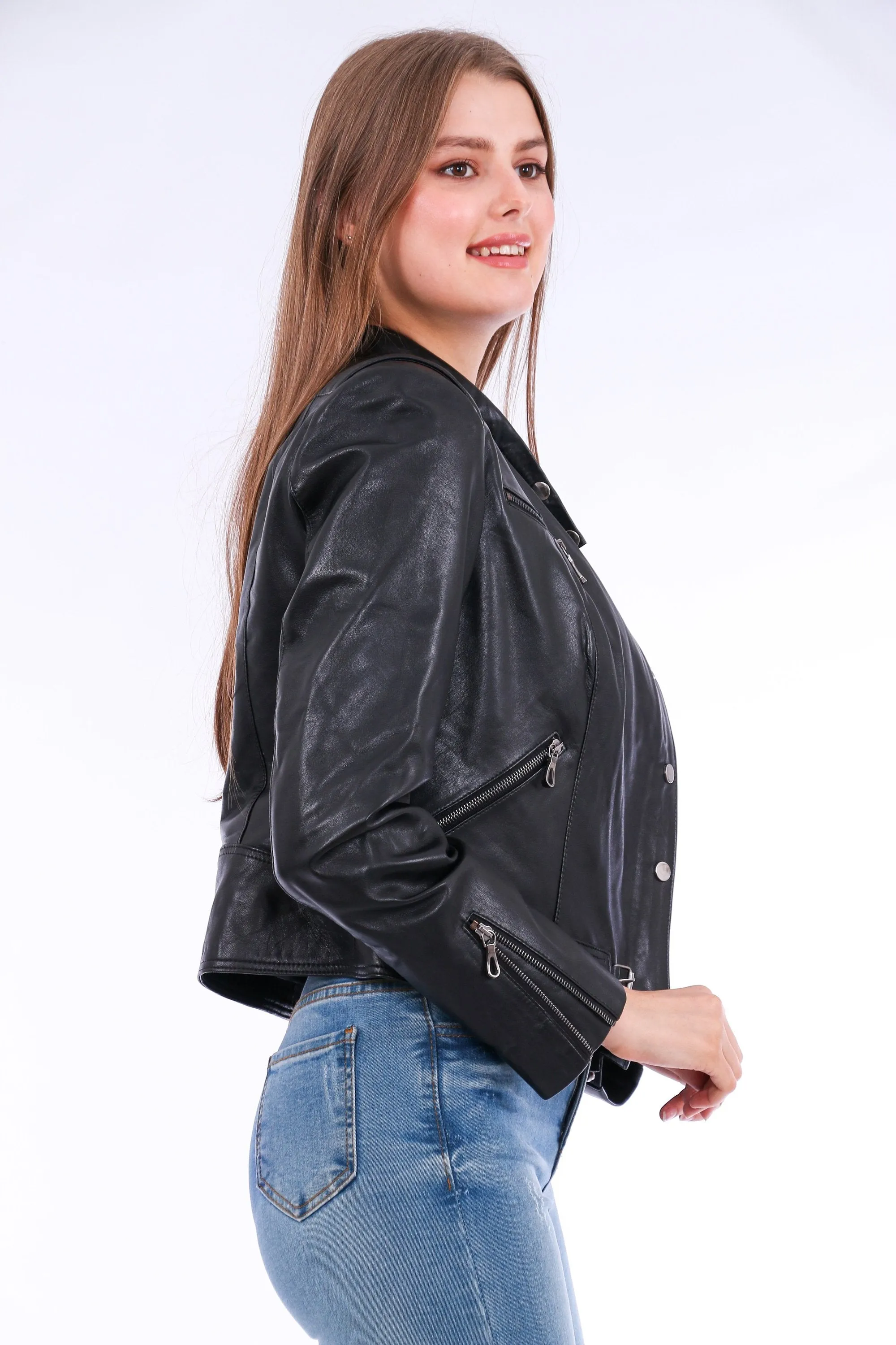 Leather Biker Jacket