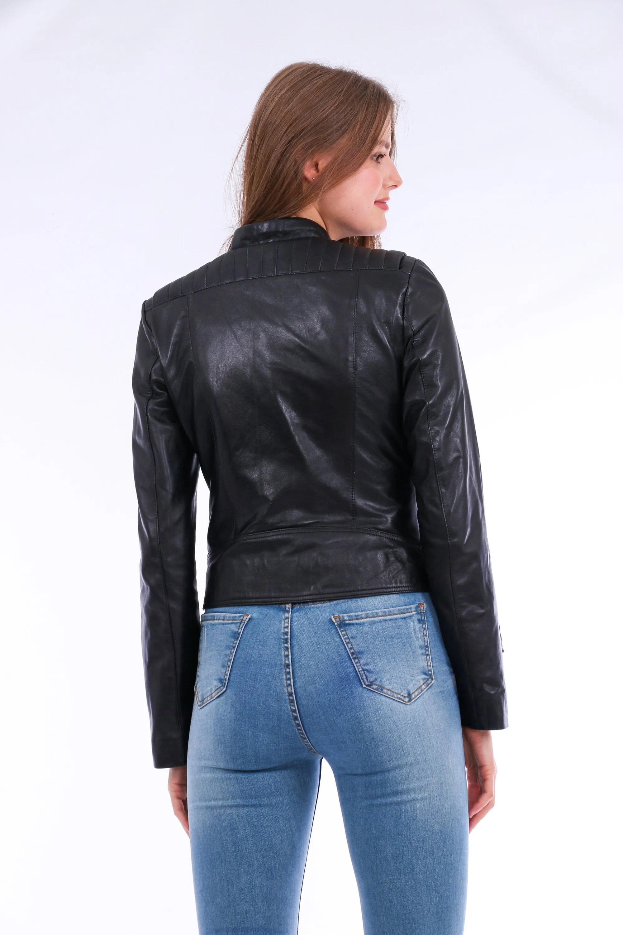 Leather Biker Jacket