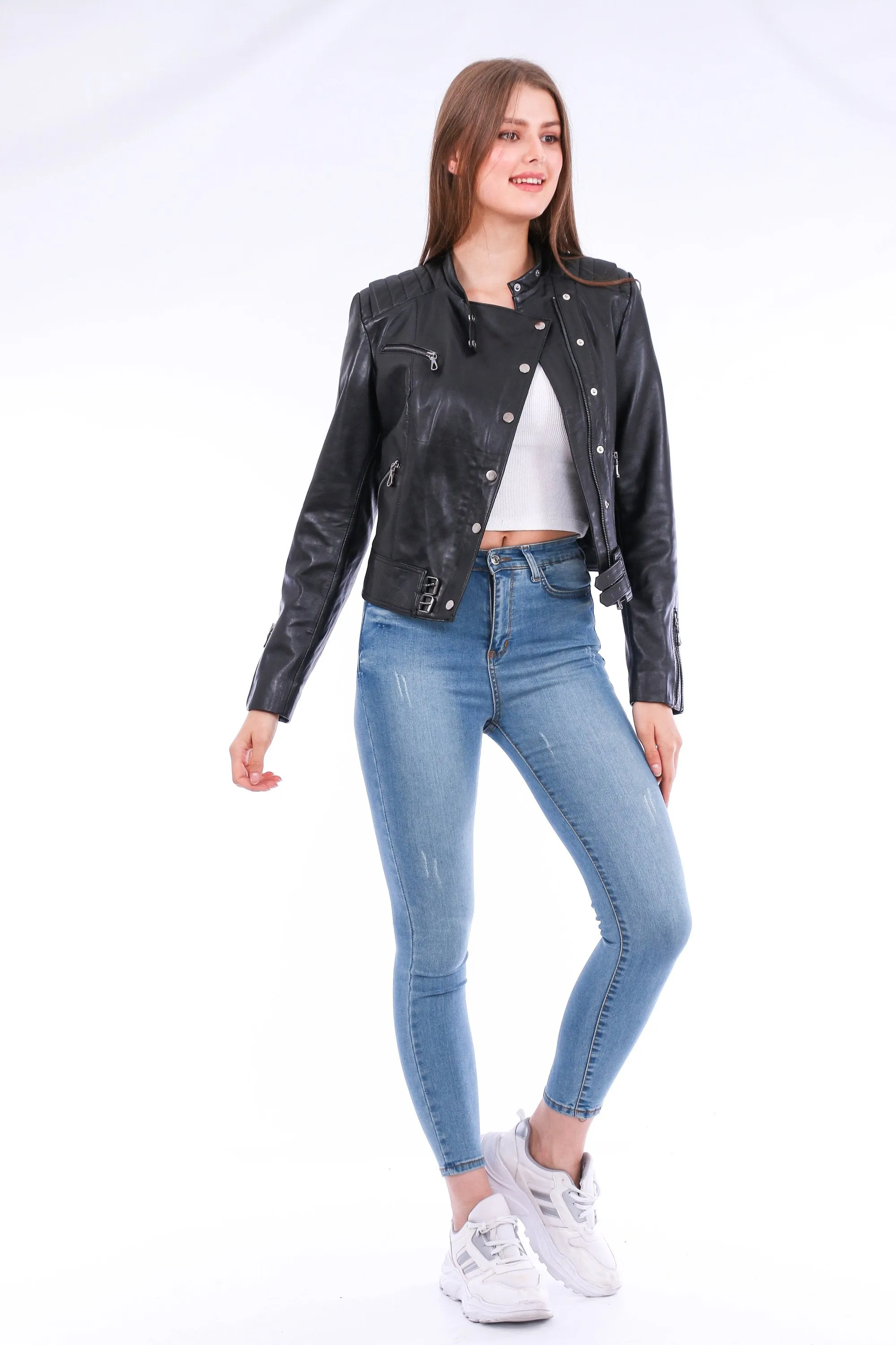Leather Biker Jacket