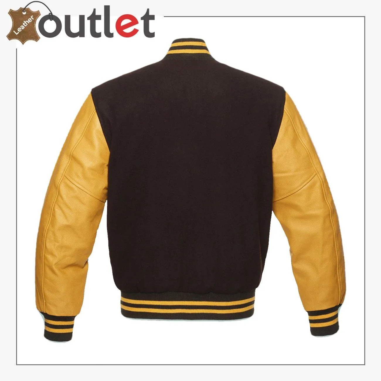 Maroon & Gold Varsity Jacket