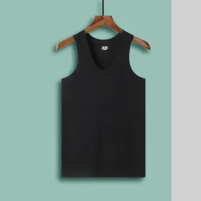 Men Sleeveless Cotton Sporty Korean Summer Breathable Matching Tank Top