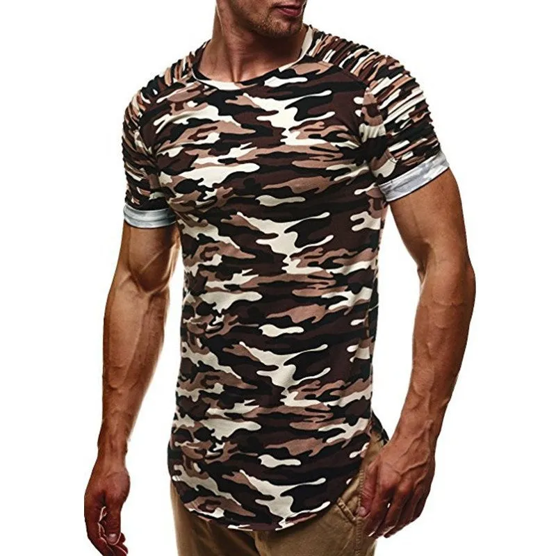 New Summer Tactical Camouflage T Shirt Men Short Sleeve O-neck Military Quick Dry Army T-Shirt Casual Wicking Breathable Tees