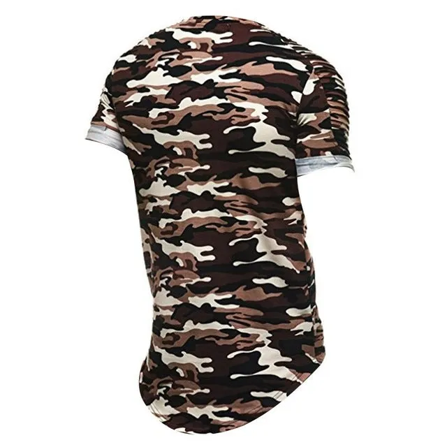 New Summer Tactical Camouflage T Shirt Men Short Sleeve O-neck Military Quick Dry Army T-Shirt Casual Wicking Breathable Tees