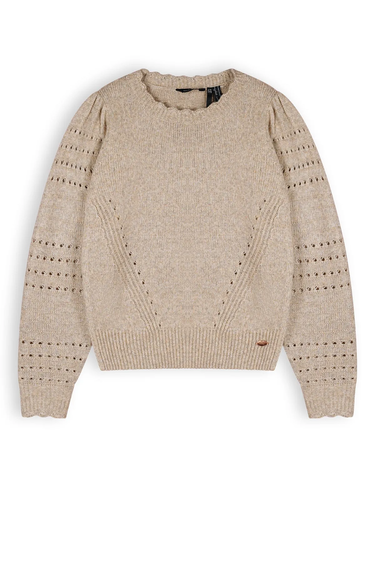 NoBell Kamile Girls Knitted Soft Sweater