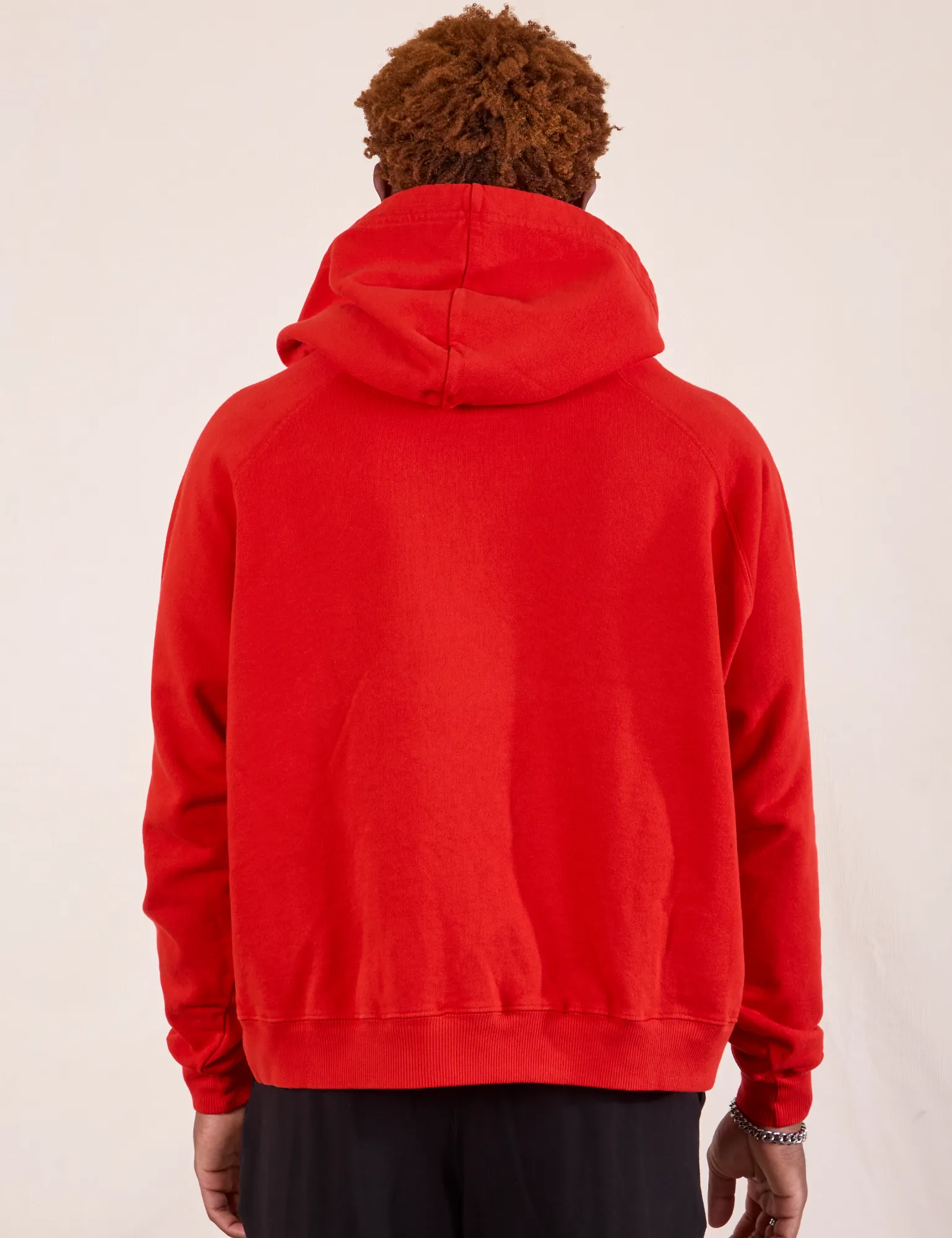 Oversized Hoodie - Mustang Red