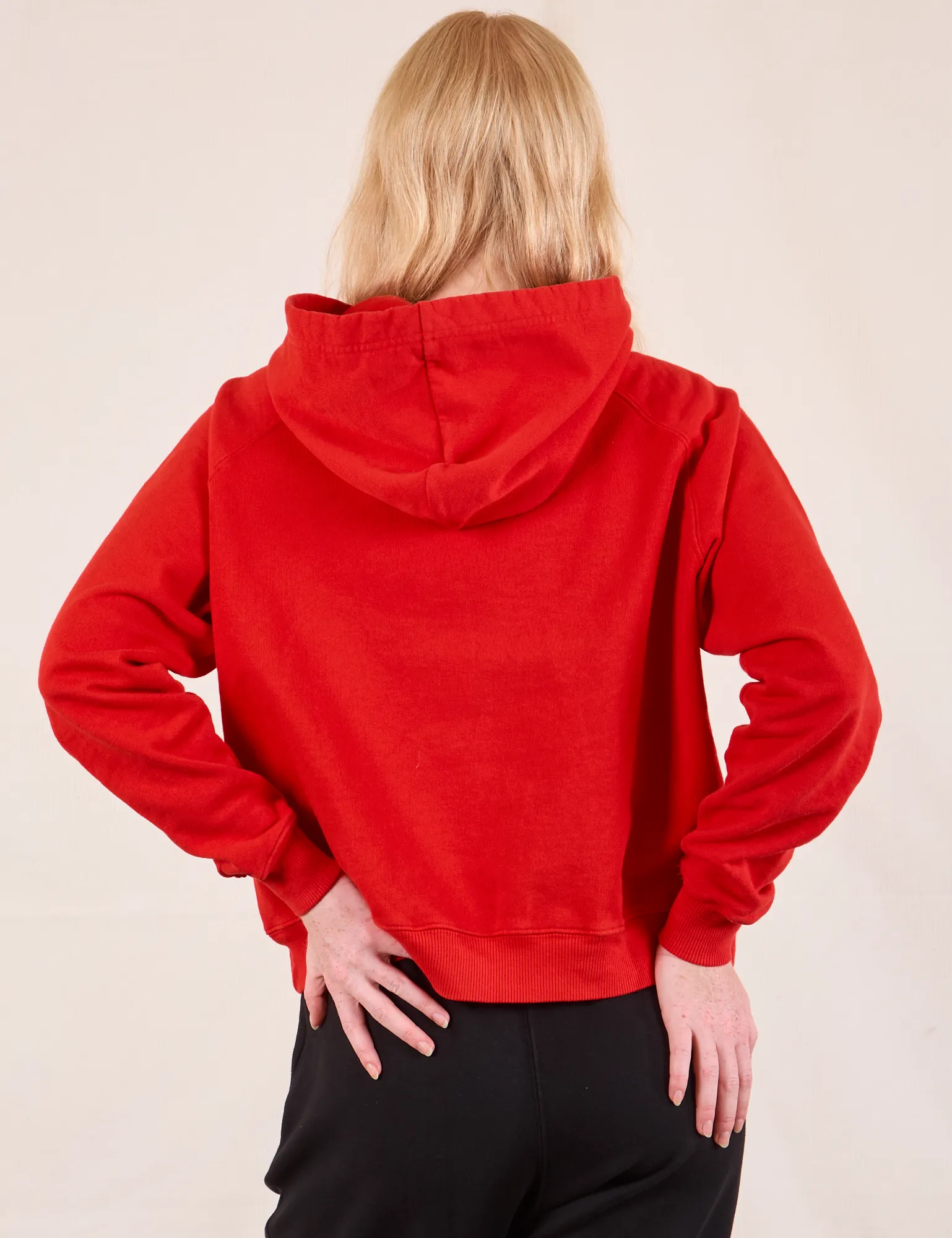Oversized Hoodie - Mustang Red