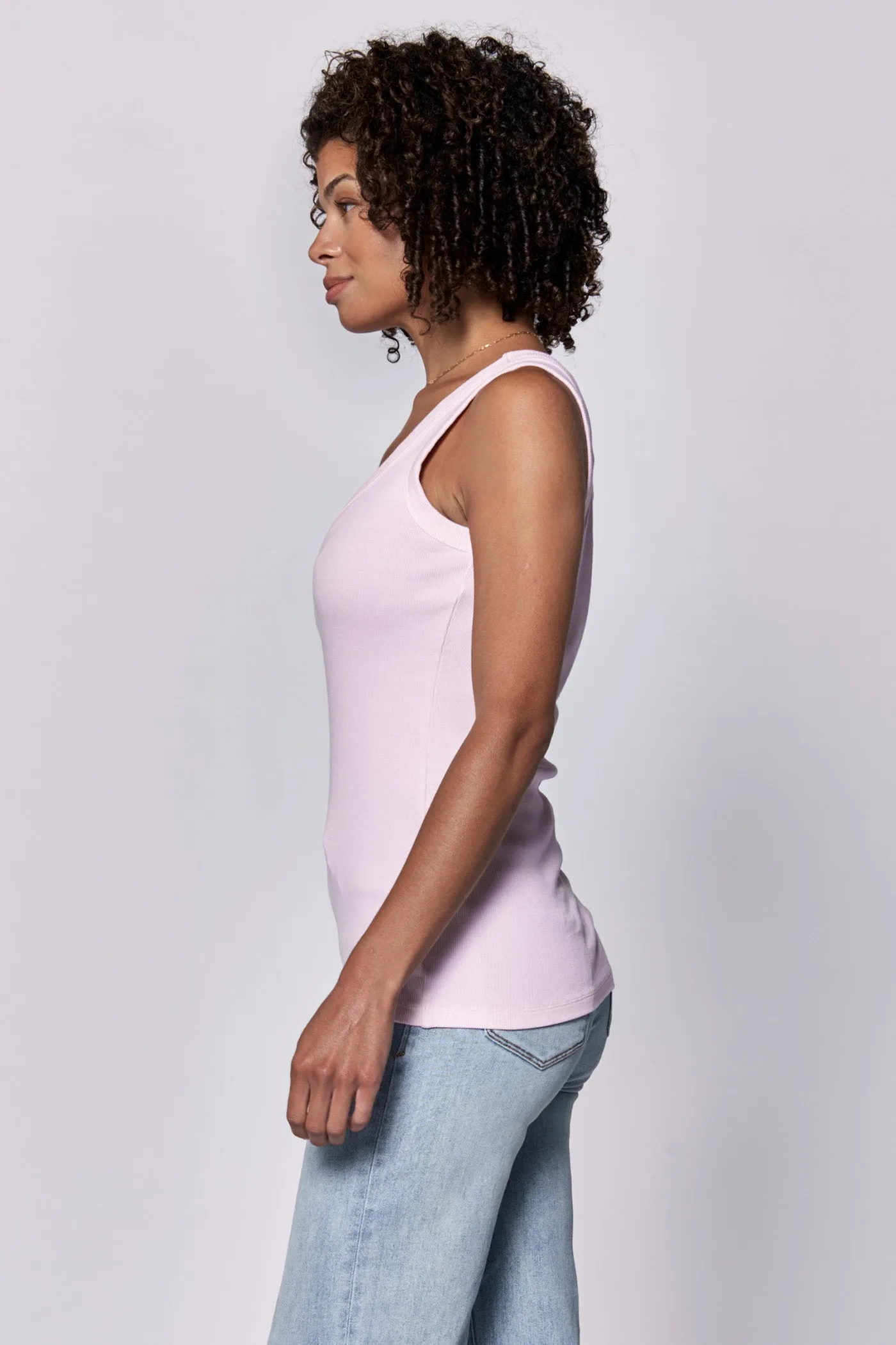 PAULA SCOOP TANK PINK A BOO