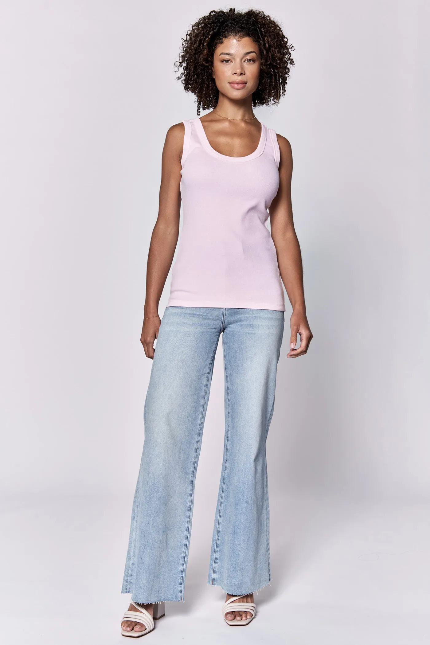 PAULA SCOOP TANK PINK A BOO
