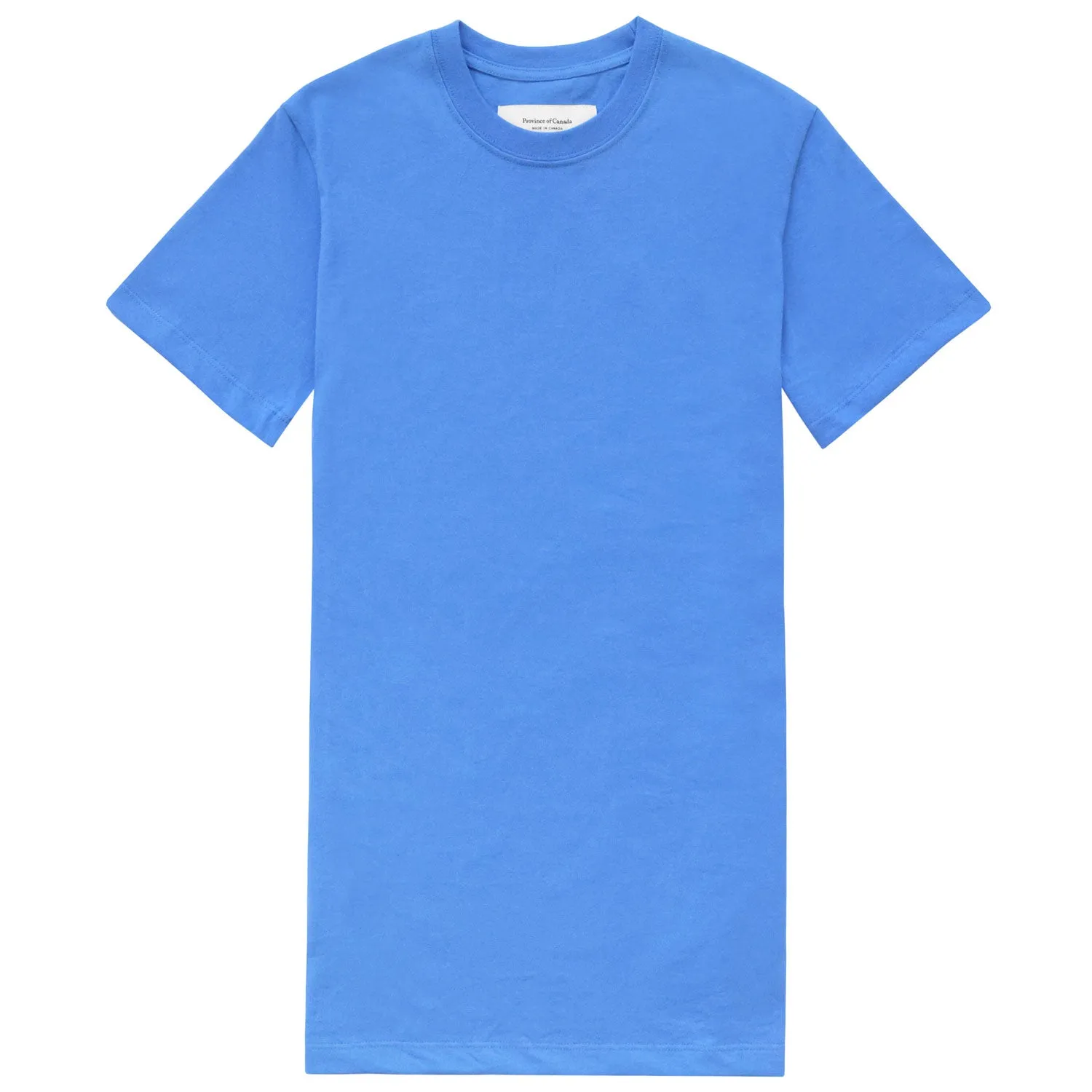 Pocket T-Shirt Dress Super Blue