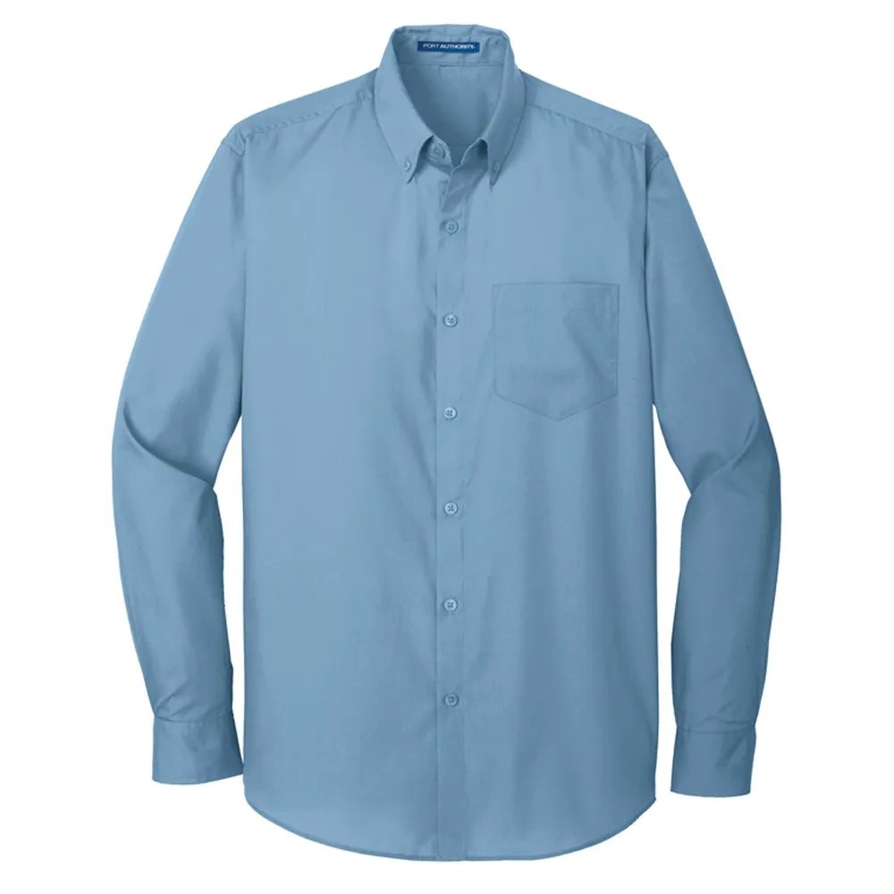 Port Authority Long Sleeve Carefree Poplin Shirt