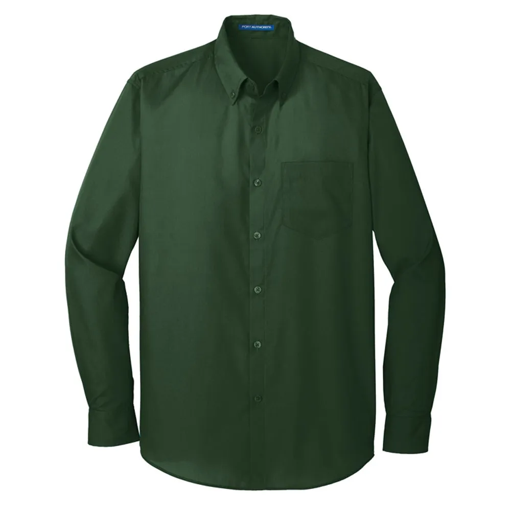 Port Authority Long Sleeve Carefree Poplin Shirt