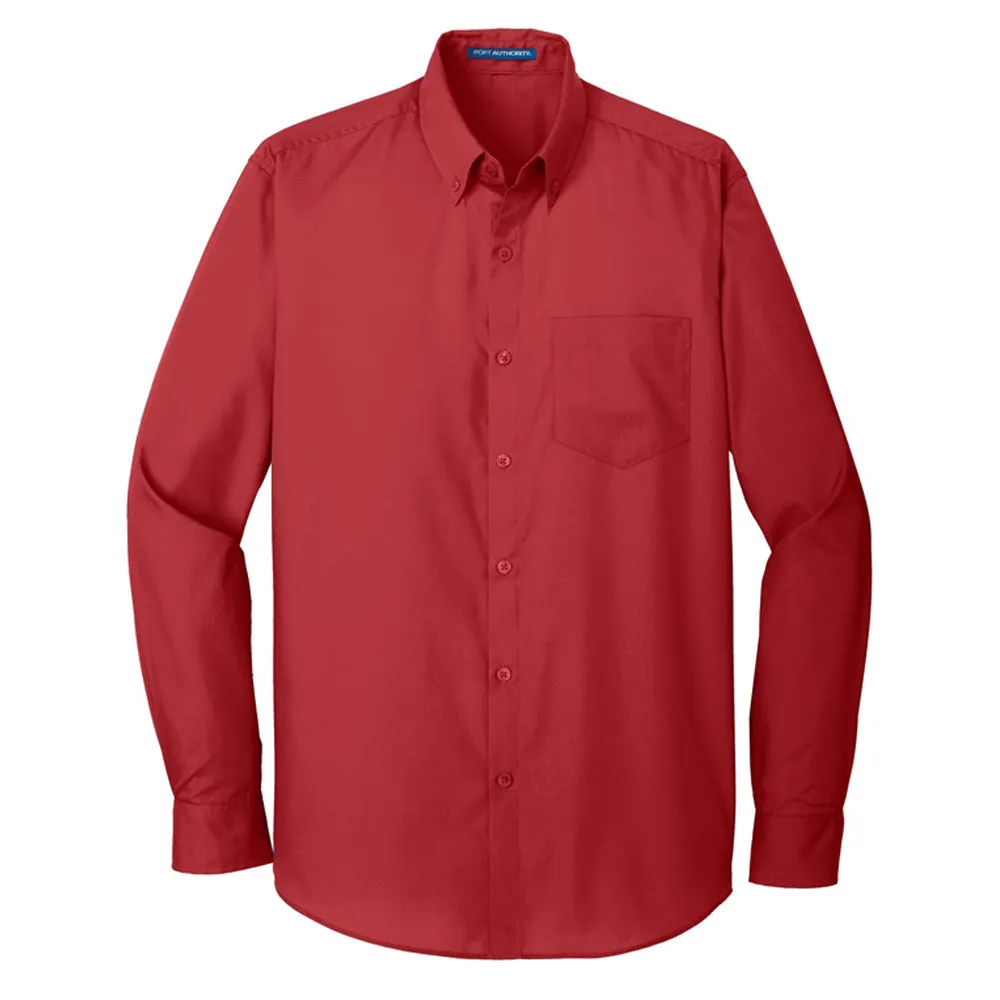 Port Authority Long Sleeve Carefree Poplin Shirt