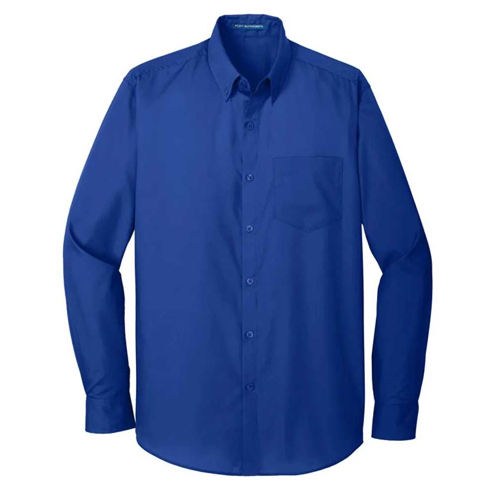 Port Authority Long Sleeve Carefree Poplin Shirt