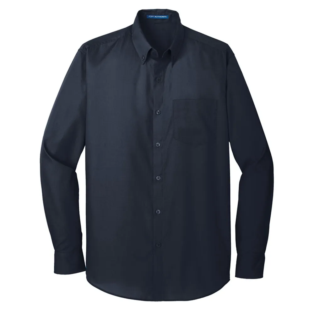 Port Authority Long Sleeve Carefree Poplin Shirt
