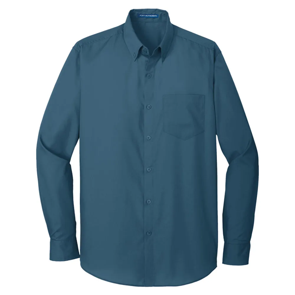 Port Authority Long Sleeve Carefree Poplin Shirt
