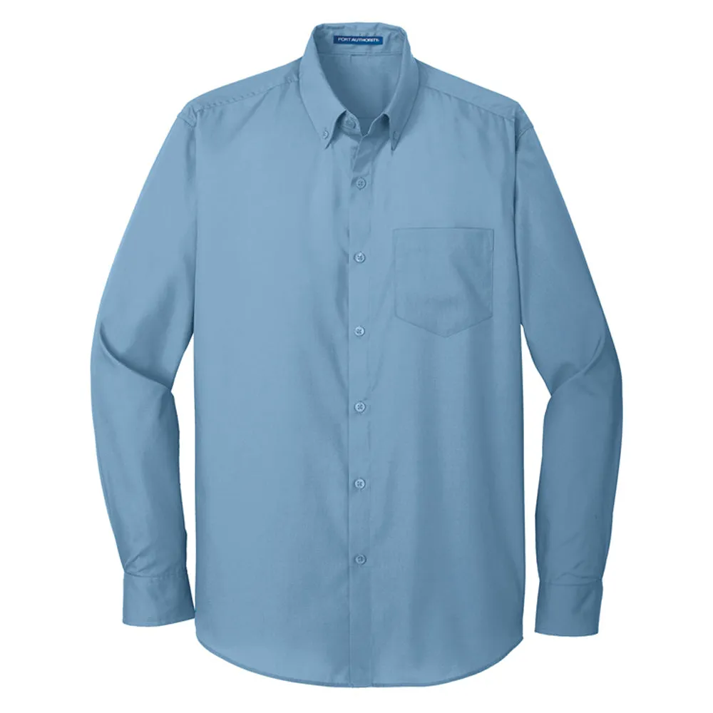 Port Authority Long Sleeve Carefree Poplin Shirt
